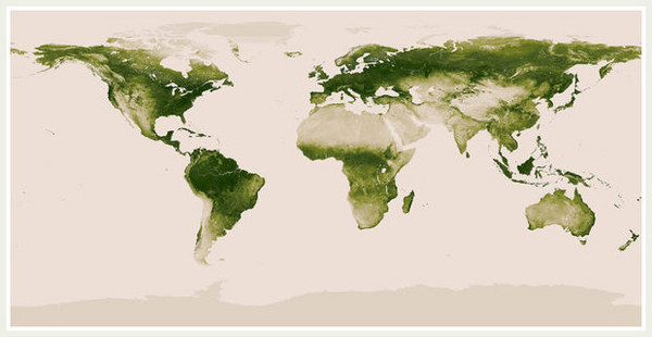 颠覆想像的9张有趣世界统计地图 | 键盘大柠檬