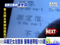 叫喝茫女友開車竟撇肇事責　瞎男被判連帶賠109萬