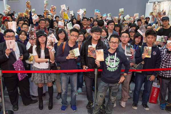 2014书展\/九把刀承诺书迷 拍完《功夫》后写小