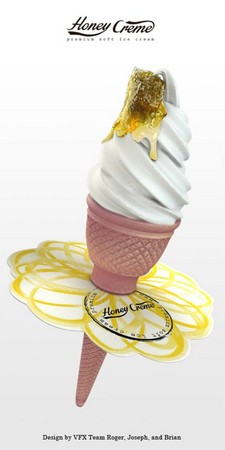 蜂巢冰淇淋的甜筒驚傳含致癌代糖，業者表示，驗出代糖商品為單一事件，已全數退回韓國，目前提供商品均合法。