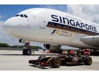 在濱海灣感受極速快感　新加坡航空冠名F1車賽