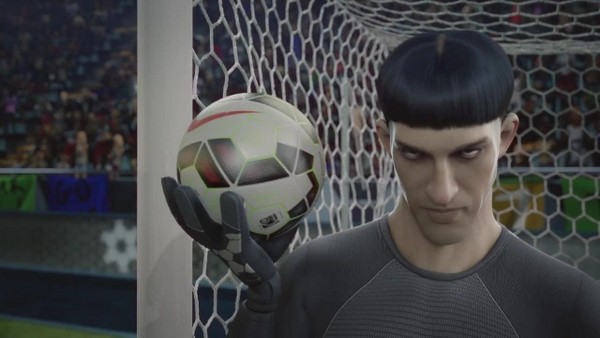 C罗成《少林足球》黄金右腿? 铁头功再现Nike