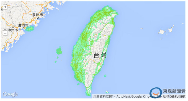 独家实测台湾六都4G网速:中华电信最优台湾之