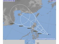 今年第15號颱海鷗形成　外圍環流影響14日起東部有雨