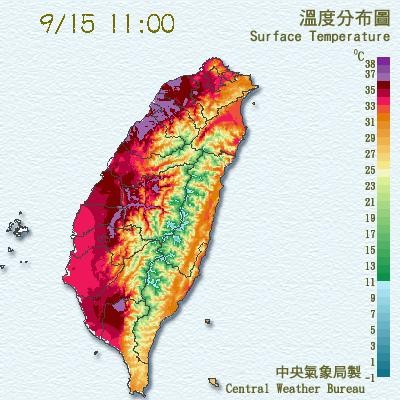 西半部沉降高温恐超过36度 东半部地形雨 | ET