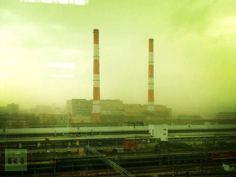 d79076 莫斯科詭異「綠雲」籠罩　當局宣稱強風颳花粉導致《ETtoday 新聞雲》