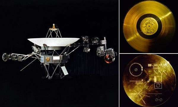 ▼美国航太总署的「航海家号」太空探测器(左).