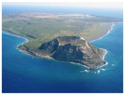 硫磺岛是位在西太平洋小笠原群岛的一座火山岛,近日火山活动频传.