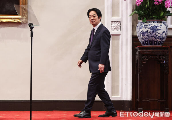 ▲總統賴清德出席2025 APEC代表團行前記者會。(圖/記者林敬旻攝)