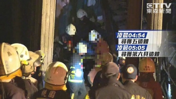 桃园6勇消殉职案 6消防员2公务员「放水安检」