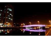 台南承天橋、自行車橋梁5日啟用通車　越夜越美麗