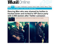胖男跳舞被屁孩排擠　上千正妹送暖為他舉辦高級派對