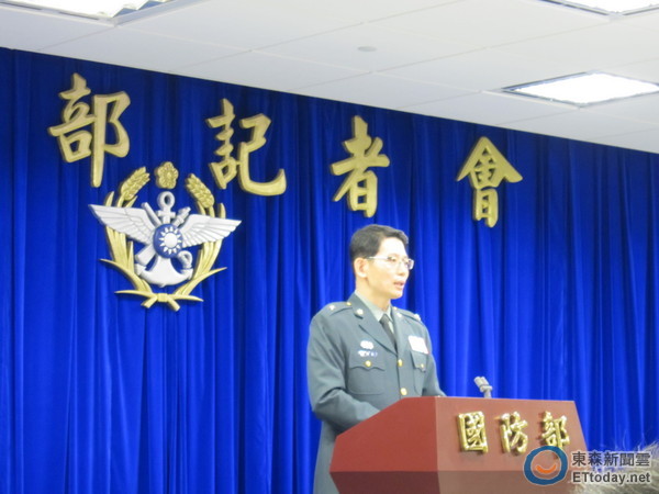 国防部发言人罗绍和少将(图/记者萧保祥摄)