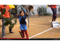 小小神射手！　印度3歲女娃創全國射箭紀錄