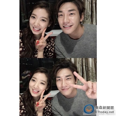 朴信惠和金英光拍戏建立起好感情.(图/翻摄朴信惠微博)