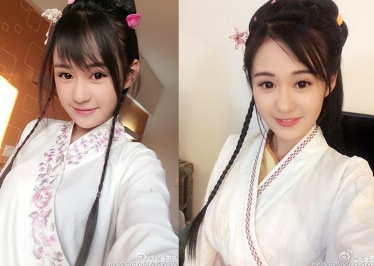 「最萌小仙女」郑合惠子 古装剧翻白眼超搞笑