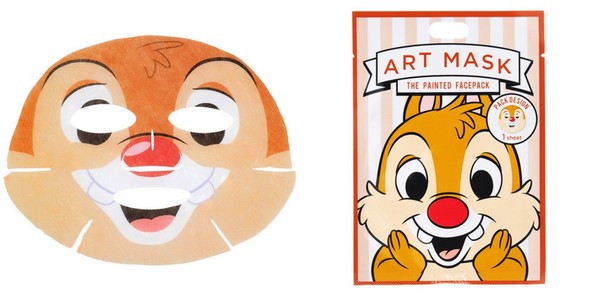 萌到炸!日本迪士尼推出「奇奇与蒂蒂」面膜