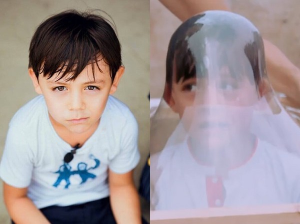 帅气诺一遭保鲜膜强吻 扁脸惨变猪八戒.还是好萌!