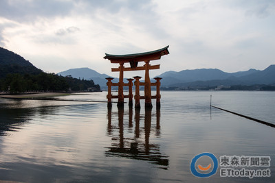 日本嚴島神社海上鳥居將整修　「縮小版」鳥居8月起代替展出