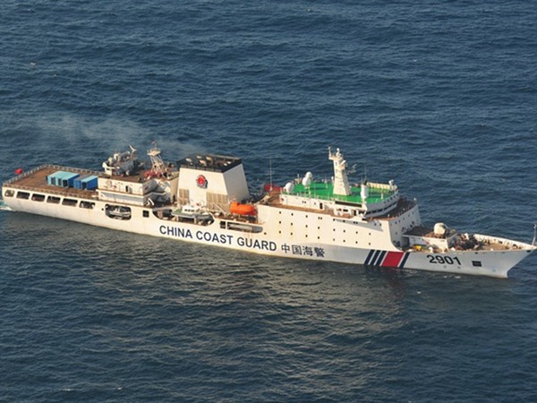 怪兽「海警3901」部署南海 力压日本「敷岛」执法船
