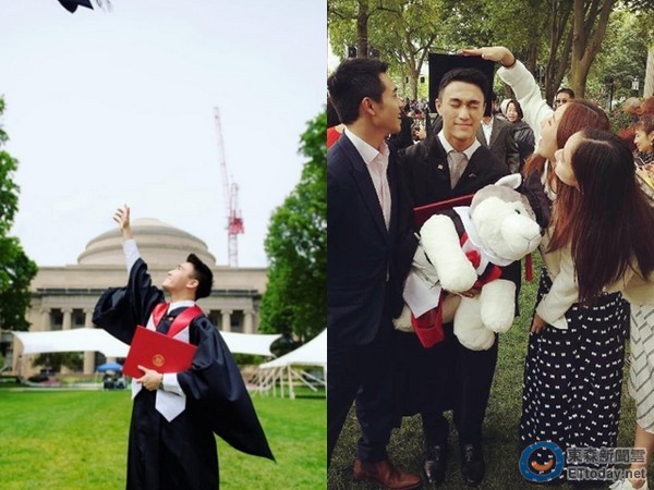 何猷君开心贴出当天的毕业照.(图/翻摄何猷君ig)