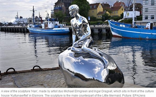 终於找到「美男鱼」!丹麦小美人鱼「稳定交往中」