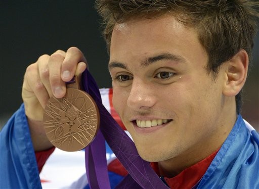 英国跳水选手戴利(tom daley).(图/达志影像/美联社)
