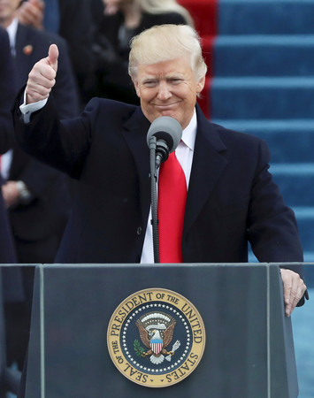 川普16分就职演说展霸气!承诺「还政於民」全场掌声激情