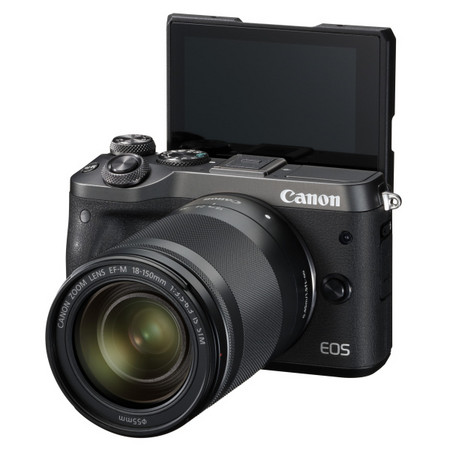 M3的外观、M5的性能!Canon EOS M6微单眼发