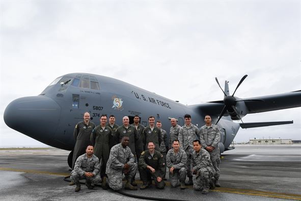 c-130j運輸機.(圖/翻攝自橫田空軍基地,下同.