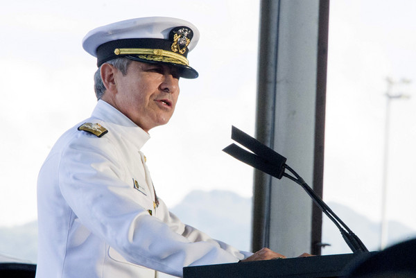 ▼美国海军太平洋舰队司令哈里斯(harry b. harris jr.).