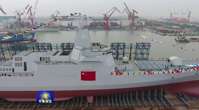 陸官方推動「延安艦」命名　軍迷盼055型驅逐艦