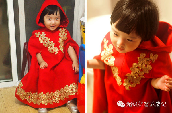 ▲▼ 上海一名全職奶爸用他的巧手為女兒「私人訂製」上百套童裝。（圖／來自微信公眾號「超級奶爸養成記」）