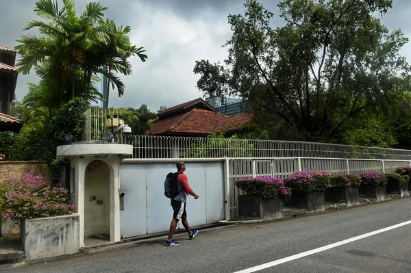 新加坡總理李光耀位於歐思禮路38號的故居（圖／視覺中國CFP）