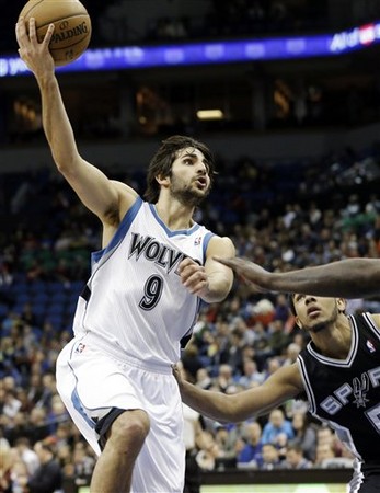 rubio)在13日迎戰西霸天聖安東尼奧馬刺的比賽中,打出nba生涯代表作