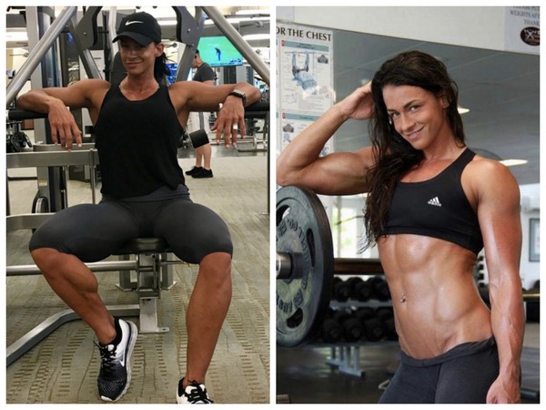 190公分女模强健肌肉cindy landolt(图/翻摄自cindytraining ig)