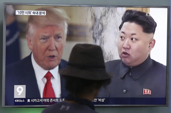 ▲美國總統川普（Donald Trump）、北韓領導人金正恩。（圖／達志影像／美聯社）