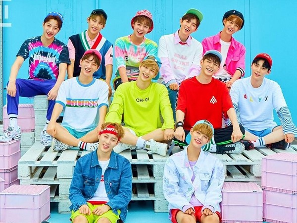 wanna one出道歌曲海报.(图/华纳提供)