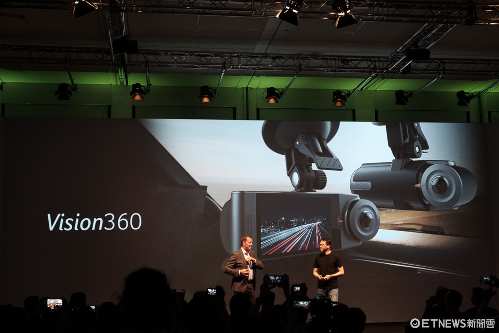 內建4G LTE、操控更直覺！宏碁Holo360智慧VR相機登場。（圖／記者莊友直攝）