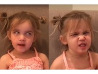 2歲白眼妹「犀利評論」健身房：瑜珈就是屁股黏在臉上！