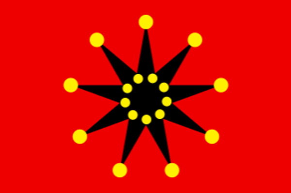 ▲▼武昌革命後，「鐵血十八星」一度為「中華民國國旗」。（圖／翻攝自維基百科）