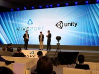 Unity與HTC Vive達成合作提供「一鍵上傳Viveport」功能