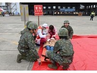 106年場外空難災害搶救處理演習　海軍桃園基地舉行