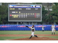 二重陳浩恩飆無安打比賽　擊敗MLB中心東北塘
