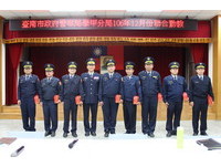 學甲警表揚11月份績優員警　22官警受獎