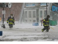 4.6m大浪！波士頓「淹水又急凍」2萬戶停電　炸彈氣旋釀16死