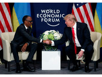 滅火「屎坑國」　川普會晤盧安達總統致上「誠摯問候」