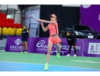 WTA台灣賽／布沙爾虜獲台灣粉絲　幸運遮陽帽改運獲勝