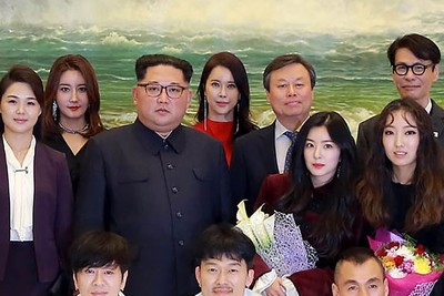 金正恩合照「國家最美女偶像」Irene　 南韓網友全崩潰：完了！