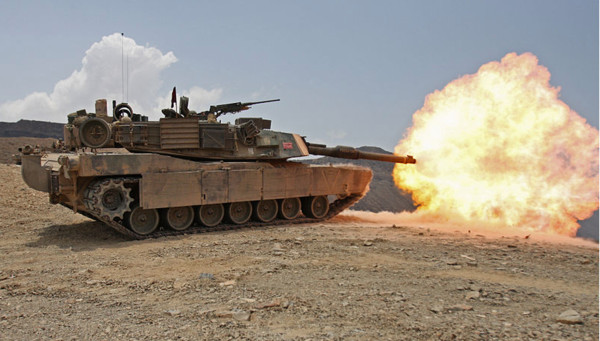 ▲▼M1A1戰車。（圖／翻攝自維基百科）
